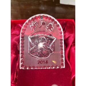 Waterford Crystal 2014 Annual Twas Night Ornament Firefighter Angel
W/ enhancer